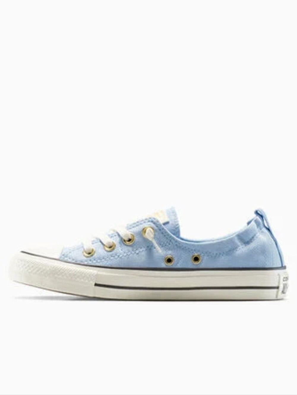 Converse Chuck Taylor All Star Shoreline Woven Canvas Sneakers- Blue It/Egret/B - Picture 4 of 11